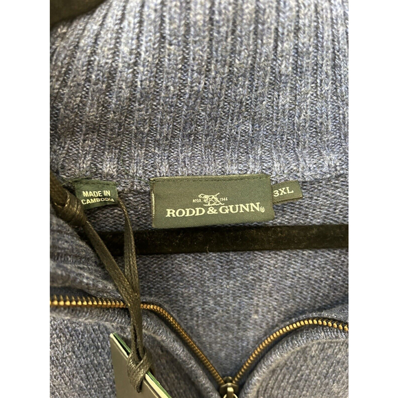 Rodd and Gunn | Merrick Bay Sweater In Denim |Size 3XL NWT - Picture 9 of 9